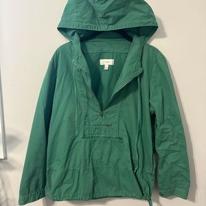 J crew rain anorak